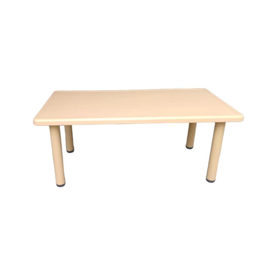 طاولة بلاستيك مستطيلة مستوى واحد مقاس :120*60*52سم طاولة بلاستيك مستطيلة مستوى واحد مقاس :120*60*52سم