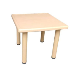 طاولة مربعة مستوى واحد بلاستيك مقاس: 60*60*52سم طاولة مربعة مستوى واحد بلاستيك مقاس: 60*60*52سم