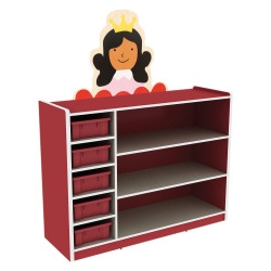 لوح تزين وحدات التخزين و الجدار الأميرة - 78* 62* 9 سم