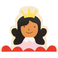 لوح تزين وحدات التخزين و الجدار الأميرة - 78* 62* 9 سم