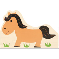 لوح تزين وحدات التخزين و الجدار الحصان - 78 *51*9 سم