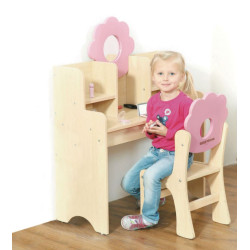 مجموعة التسريحة المميزة 80*91*35سم والمقعد 25 سم مجموعة التسريحة المميزة 80*91*35سم والمقعد 25 سم