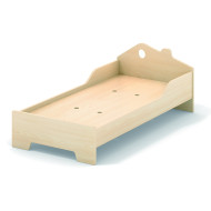 Children's castle bed - without mattress, size: 140*64.50*50 cm