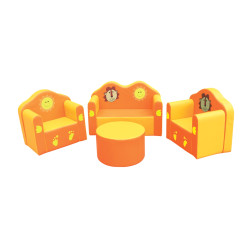 طقم كنب الحيوانات 4 قطع طقم كنب الحيوانات 4 قطع