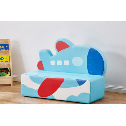 كنب صوفا ثلاثي - الطائرة  مقاس: W90*D44*H67 كنب صوفا ثلاثي - الطائرة  مقاس: W90*D44*H67