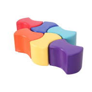 طقم جلسات 6 قطع ملون 