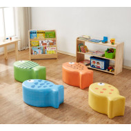 Baby Sessions - Fish Shape 4 Pieces Colorful Size:W64*D39*H29/CM