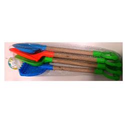 أدوات اللعب بالرمل طقم 4 وحدات