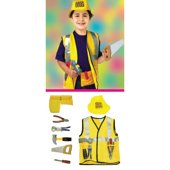 بدلات المهن مع الأدوات- النجار بدلات المهن مع الأدوات- النجار