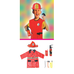 بدلات المهن مع الأدوات- رجل الإطفاء بدلات المهن مع الأدوات- رجل الإطفاء