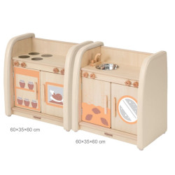 مغسلة وفرن الحضانة بأطراف محمية 
120*35*60سم
 مغسلة وفرن الحضانة بأطراف محمية 
120*35*60سم