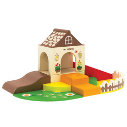 منزل التسلق الريفي 266*150*125 سم منزل التسلق الريفي 266*150*125 سم