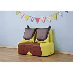 كنب مزدوج حيوانات - أخضر  كنب مزدوج حيوانات - أخضر