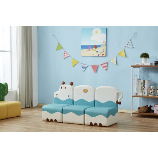 كنبة حيوانات ثلاثي -  شيد قشطة  كنبة حيوانات ثلاثي -  شيد قشطة