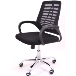 كرسي دوار ظهر شبك قصير