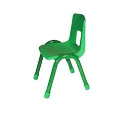 كرسي بلاستيك ارجل حديد وطني ٣٥ س