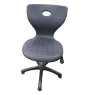 كرسي مختبر دوار بستم لون اسود كرسي مختبر دوار بستم لون اسود