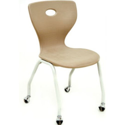 كرسي بكفرات متحرك ارتفاع 45 سم 