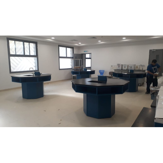 طاولة مختبر طالب سطح ايبوكسي