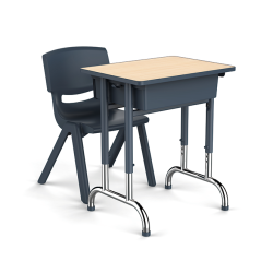 طقم طاولة متعدد المستويات وكرسي ابتدائي