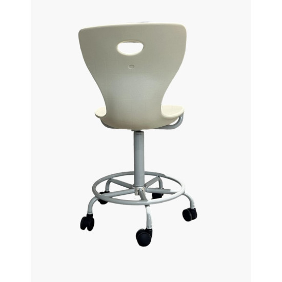 Fixed Height Swivel Chair for Teachers & Lecturers – Beige
