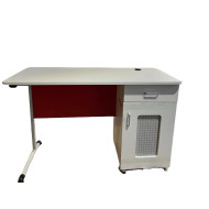 مكتب معلم بحامل كمبيوتر مقاس:160*60*76سم