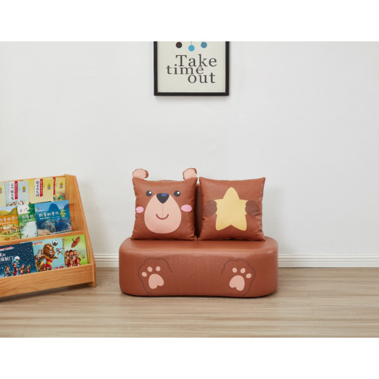 كنب الدب البني مقاس: 58*50*85 سم