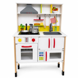 Wooden children's kitchen, size 70*30*102 cm