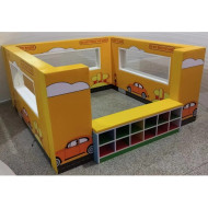 حوض رمل المدينة مقاس: 200*200*100 سم