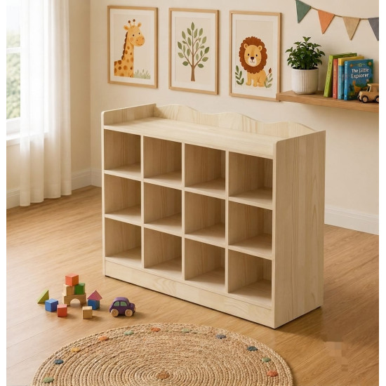 12 compartments storage unit without boxes Size: 120*90*40cm