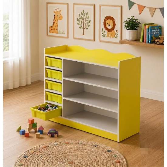 8 Rectangular Boxes Storage Size 120 x 90 x 40 cm - Without Boxes