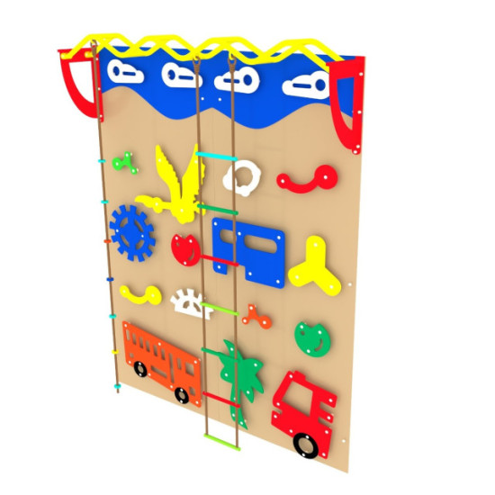 حائط تسلق متعدد الانشطة مقاس: 244*300 سم