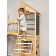 Play & Climbing Tower with Slide & Climbing Size: 180*112*184 cm Play & Climbing Tower with Slide & Climbing Size: 180*112*184 cm