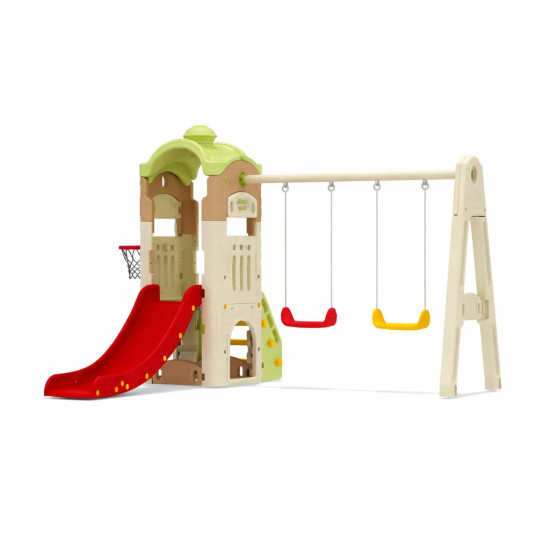 نادي الطفل الكبير مع الزحليقة مقاس cm390*95*180