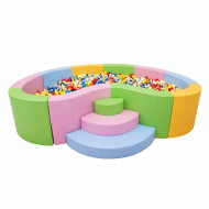 حوض كرات مقوّس مقاس cm350*190*60