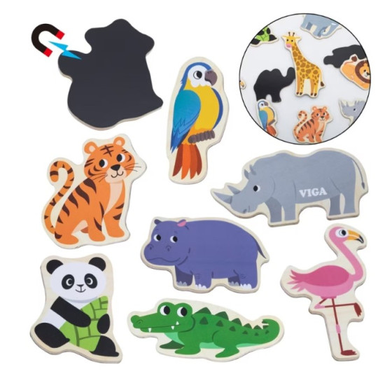 Magnetic Jungle Animals 20pcs