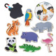 Magnetic Jungle Animals 20pcs