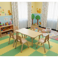 طاولة مستطيلة ليغاسي 120*60*48-71 سم