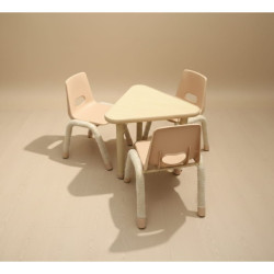 طاولة مثلث ليغاسي 180*60*48-71 سم