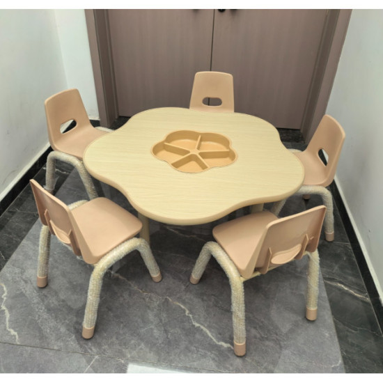 Round table with slot in the middle for Legacy 100*71*48cm