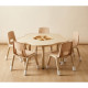 Round table with slot in the middle for Legacy 100*71*48cm