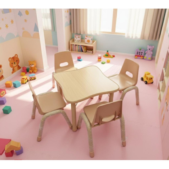 طاولة مربع ليغاسي 60*60*48-71 سم