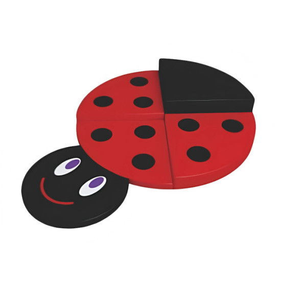 جديد وحدة تسلق على شكل دعسوقة cm130*80*40