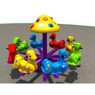 Large Mushroom Rotor Size: 200*200*200 cm