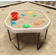 طاولة رمل وماء مقاس 100*100سم