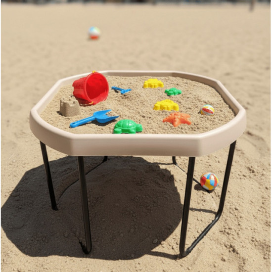 طاولة رمل وماء مقاس 100*100سم