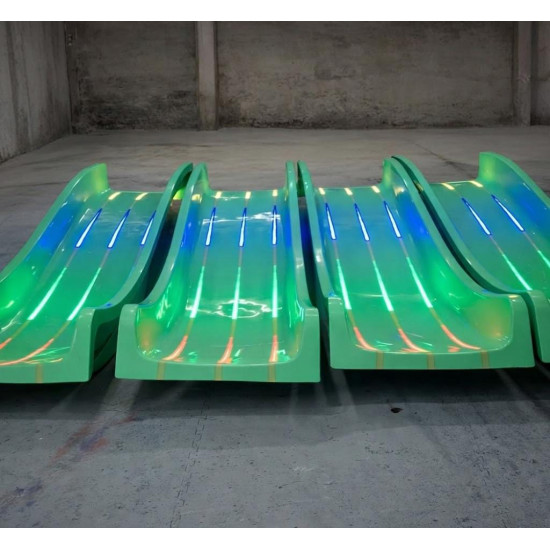 طقم 4 زحاليق فايبر مضيئة مقاس 350 *312 سم