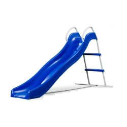 زحليقة فايبر بقواعد حديدية مقاس: 110*95*185 سم