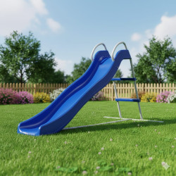 زحليقة فايبر بقواعد حديدية مقاس: 110*95*185 سم