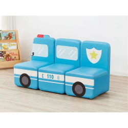 Triple Sofa Sofa - Policeman Size: 120*41.5*63 cm Triple Sofa Sofa - Policeman Size: 120*41.5*63 cm